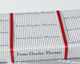 Silver Stripe Personalized Gift Wrap Image 2 of 2